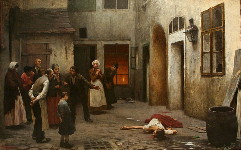 Jakub Schikaneder Murder in the House